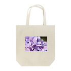 Espoirの紫の紫陽花 トートバッグ