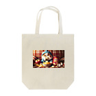 surisurishopのポテトチップスを食べてる猫 Tote Bag