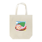 さちあきのおみせの季節のさくら餅ハリネズミ Tote Bag