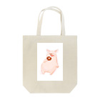 Yack Yackのぶたさんとドーナッツ Tote Bag