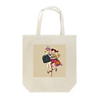 絵描き屋さんタクティスのフラミンゴタクシー Tote Bag