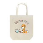 Heaven Monkeyのキツネのティータイム Tote Bag