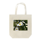 河内創一の白い花 トートバッグ