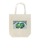 kawadangoのかわいい緑の車 Tote Bag