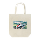 鉄道サークルNGO　レールの響きオリジナルズの新幹線　こまち号 Tote Bag