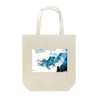 moonIbizaのSilk Morning Reflection Tote Bag