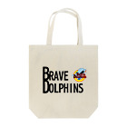 fukui_brave-dolphinsのブレイヴ・ドルフィンズ福井公式サポーターグッズ トートバッグ