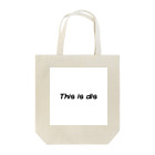 abedesuのThis is dis Tote Bag
