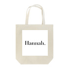 H a n n a h / はなのHannah. Tote Bag