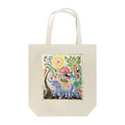 津久井智子のJalan Monkey Forest Tote Bag