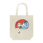 杜の魚のメビウスな人 Tote Bag