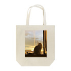 HOPEの夕方の猫 Tote Bag