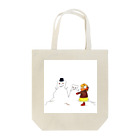 ゆんの雪だるま Tote Bag