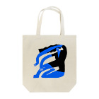 clareclaredoodleのblue mood moman Tote Bag