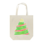 koa_hazama_arrowの飾り付け前のクリスマスツリー トートバッグ