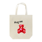 cocoartの雑貨屋さんの【Hug me】（赤くま） Tote Bag