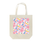 Textile for Babyの赤ちゃんのおもちゃ箱(ピンク) Tote Bag
