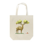 ZennyanのApple deer トートバッグ