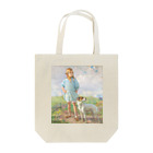 kaigaのエーロ・ヤルネフェルト 「少女と犬」 （1910） Tote Bag