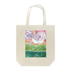 Dragon Galleryの虹を繋いで Tote Bag