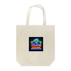 N SAUNA LOGOのネオン風サウナロゴ2 Tote Bag