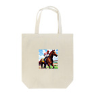 KSK SHOPの競馬(horse racing) トートバッグ