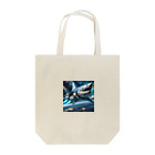 RISE　CEED【オリジナルブランドSHOP】のサメの宇宙船 Tote Bag