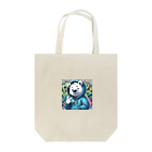 shishimaru444のHACCHYAKE SHIROKUMA Tote Bag