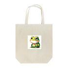 kawaiidoubututatiのカエル×めがね Tote Bag