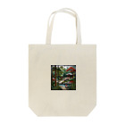 ganeshaのアジア禅庭園ステンドグラス Tote Bag