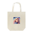 WhiteCat_apple2のたくさんの猫と女の子 Tote Bag