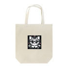 Tomo,s SHOPのネコのミミコ Tote Bag