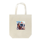 SWQAの馬で通学する仲間たち Tote Bag