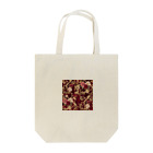 オンラインショップイエローリーフの赤い薔薇　白い薔薇　鍵　可愛い　 Tote Bag