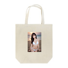 AI Lucy(ルーシー)の白い水着の彼女 Tote Bag