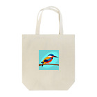 SHININGのカワセミのイラストグッズ Tote Bag