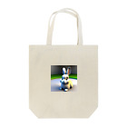 動物好きのともやのかわいい兎の3Dイラストグッズ Tote Bag