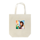 Stylishのアートな女性 Tote Bag