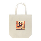 N氏のデザイン倉庫(Mr. N's Design Warehouse)のランニング好きの君へ Tote Bag