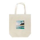 Makky_0401の南国の海イラストグッズ Tote Bag