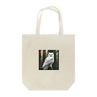 のびのびショップのAI ふりかえり美フクロウ Tote Bag