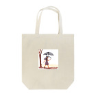 ワクワクショップ の雨降り散歩 イラスト Tote Bag