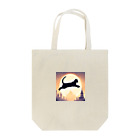 toto012の猫のシルエットグッズ Tote Bag