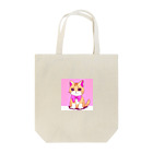 Officefaceのリボン猫ちゃん Tote Bag
