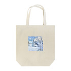 白銀屋の美しい冬の景色 Tote Bag