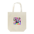 カラフルパンダズのカラフルパンダ大集合！ Tote Bag