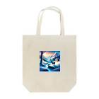 Passionista Lifestyle Emporium : 情熱的なライフスタイルエンポリウムの極光の冬景色とトナカイ Tote Bag