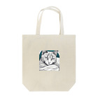 リキ製作所の彫刻のような猫 Tote Bag