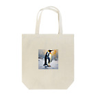akipen76の困難に立ち向かう勇敢なペンギン Tote Bag