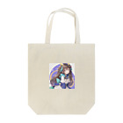 DIMDIMの脳内ショップのロングヘアーの女の子 Tote Bag